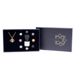 Set Collier AromaTree Doré et synergie