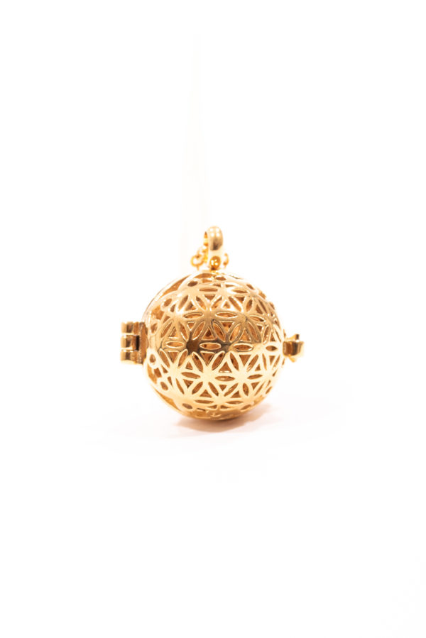 Set Collier AromaFlower Doré et synergie – Image 3