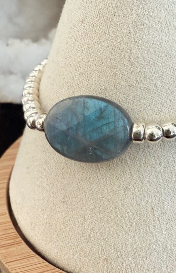 Fancy Labradorite & silver – Image 2